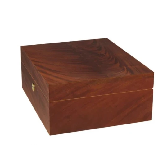 Adorini Siena mahagóni Medium Deluxe humidor – 75 szálas, spanyol cédrus belsővel