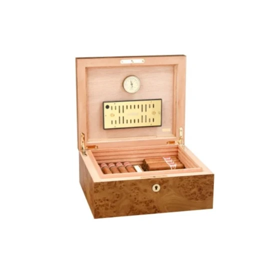 Adorini Catania szilfa Medium Deluxe humidor – 75 szálas, spanyol cédrus belsővel