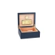 Adorini Humidor Medium Deluxe Midnight Blue humidor, matt éjkék lakkozott felülettel, 75 szál szivar részére