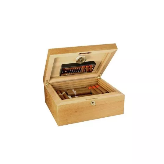 Adorini Cedro Medium Deluxe humidor – spanyol cédrus borítással, 68 szál szivar részére