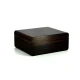 Adorini Novara Deluxe humidor barna ébenfa mintás szivardoboz - 75 szál Corona szivar részére - Humidor 80-150 szál szivarnak