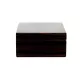 Adorini Novara Deluxe humidor barna ébenfa mintás szivardoboz - 75 szál Corona szivar részére