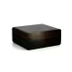 Adorini Novara Deluxe humidor barna ébenfa mintás szivardoboz - 75 szál Corona szivar részére