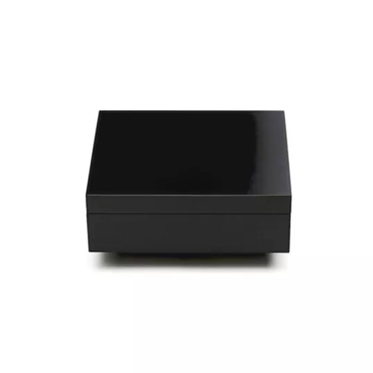 Adorini Torino Deluxe Humidor spanyol cédrusfából lakozott matt fekete 30 szál szivar részére