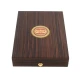 Adorini Vedado ébenfa mintás utazó humidor spanyol cédrusfából 8 szál szivar számára - Humidor 5-20 szál szivarnak