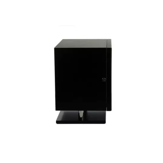 Adorini Varese Deluxe fekete lakkozott humidor szekrény – 500 szál szivar részére