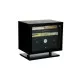 Adorini Varese Deluxe fekete lakkozott humidor szekrény – 500 szál szivar részére
