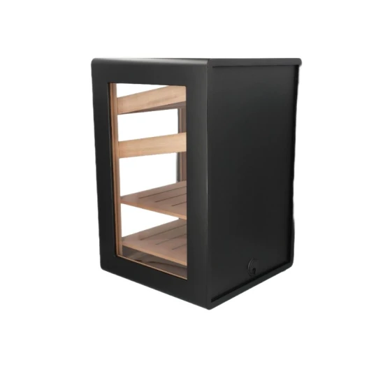 Adorini Bari Deluxe humidor – üvegajtós szivartároló szekrény, akár 600 szál Corona méretű szivar részére - Humidor - Üveges
