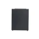 Adorini Salina Black humidor szekrény – üveges kivitel, elektromos párásítóval, LED világítással, akár 1500 szál szivar részére - Humidor 80-150 szál szivarnak