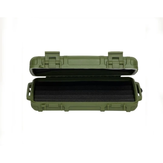 Cigar Caddy Blue kis méretű utazó humidor 5 szál szivar részére, kézre akasztható pánttal - zöld