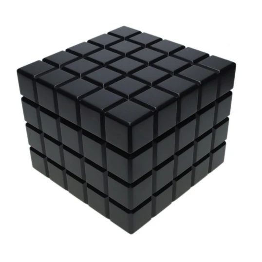 Colibri Heritage Cube humidor 40-50 szál szivar számára, matt fekete színű digitális hygrométerrel - Colibri Cube