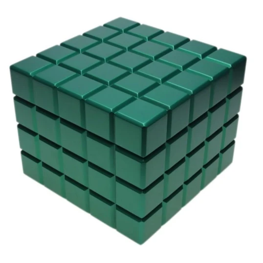 Colibri Heritage Cube humidor 40-50 szál szivar számára, zöld színű, digitális hygrométerrel - Colibri szivardoboz