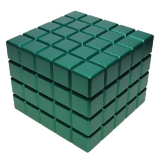 Colibri Heritage Cube humidor 40-50 szál szivar számára, zöld színű, digitális hygrométerrel