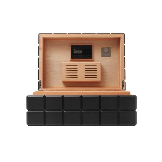 Colibri Heritage humidor, Spanyol cédrusfából, digitális higrométerrel - 100 szál szivar részére - Colibri szivardoboz