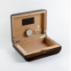 Gentili Limited Edition Ebano Makassar humidor – krokodilbőr borítással, 50–70 szivar részére – 82/100 - Humidor 40-80 szál szivarnak