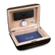 Gentili Limited Edition Ebano Makassar humidor – krokodilbőr borítással, 50–70 szivar részére – 82/100 - Humidor 40-80 szál szivarnak