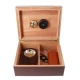 Germanus humidor 40 szál szivar részére, barna színű szivar tároló doboz + AJÁNDÉK szett!