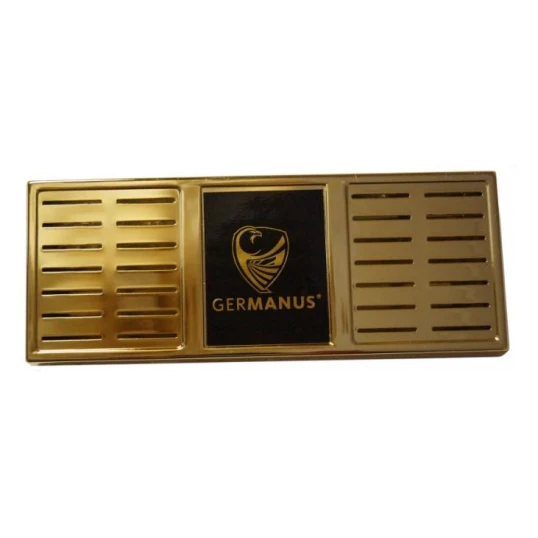 Germanus humidor – üveges, barna, 100 szálas, digitális higrométerrel