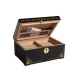 Oro by Humidor Supreme – Biometrikus luxus humidor - ébenfekete - Humidor 80-150 szál szivarnak