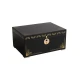 Oro by Humidor Supreme – Biometrikus luxus humidor - ébenfekete - Humidor 80-150 szál szivarnak