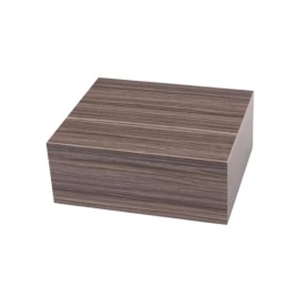 Padonio világos zebrafa mintázatú humidor 25 szál szivar számára