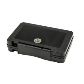 Passatore, lakattal zárható acryl utazó humidor 5 szál szivar részére, fekete színű