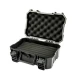 Passatore utazó humidor, nyomáskiegyenlítő szeleppel, fekete színű acrylból - 10-15 szál szivar részére