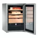 Liebherr szivar hűtő humidor ZKes 453 nemesacél borítással 150 szivar részére - Prémium minőség
