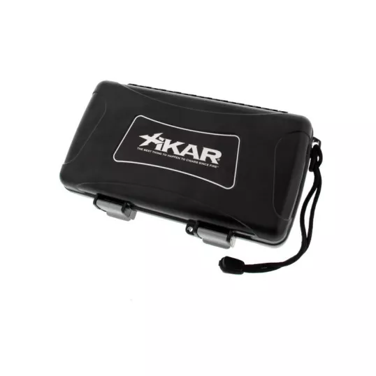 Xikar utazó humidor 5 szál szivar részére - fekete 