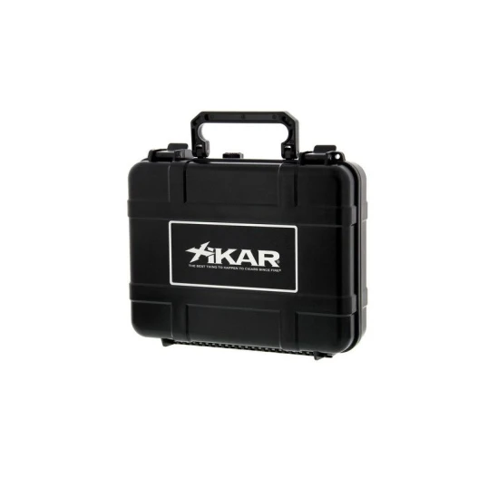 Xikar közepes méretű utazó humidor 20 szál szivar - fekete - Utazó humidor