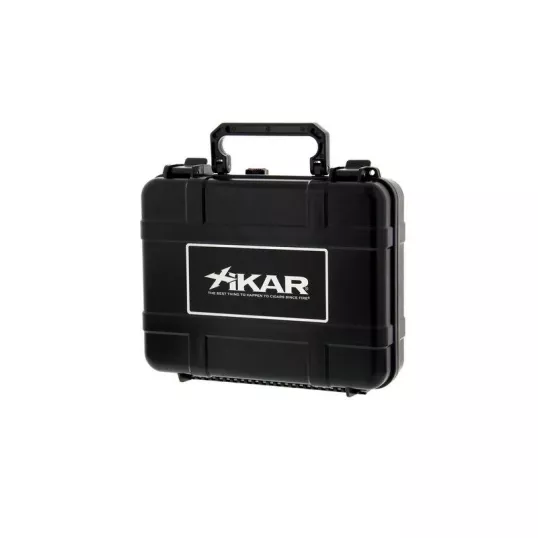 Xikar közepes méretű utazó humidor 20 szál szivar - fekete 