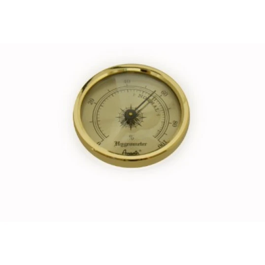 Arany színű humidor hygrométer - Angelo - Hygrometer