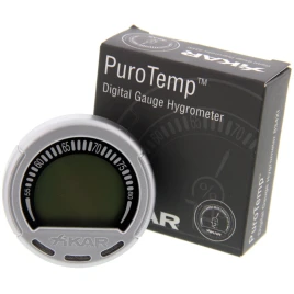Xikar PuroTemp digitális humidor higrométer - ezüst