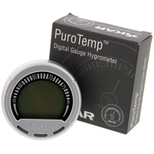Xikar PuroTemp digitális humidor higrométer - ezüst - Xikar hygrométer