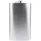 Rozsdamentes acél flaska, szál csiszolt laposüveg - 64 oz. = 1.89 liter