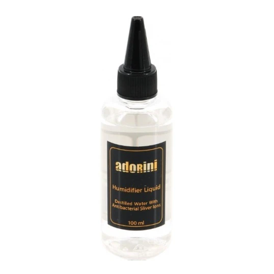 Adorini ezüst ionokkal dúsított desztillált víz, humidor párásítok feltöltésére - 100 ml - 50-100 szál szivarhoz