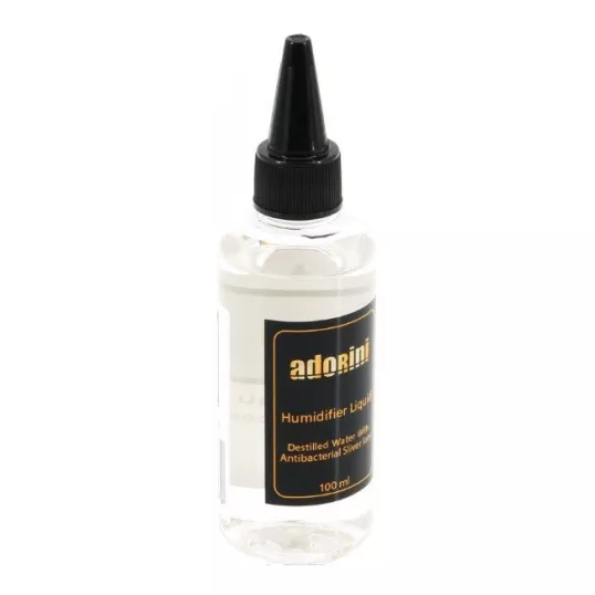 Adorini ezüst ionokkal dúsított desztillált víz, humidor párásítok feltöltésére - 100 ml