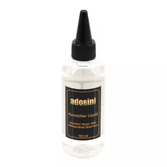 Adorini ezüst ionokkal dúsított desztillált víz, humidor párásítok feltöltésére - 100 ml