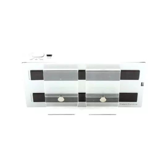 Adorini Cigar Heaven 2. generációs elektromos humidor párásító LED kijelzővel – arany színű