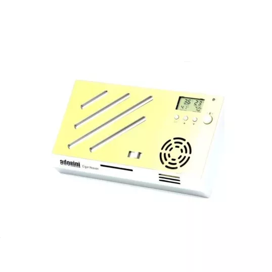 Adorini Cigar Heaven 2. generációs elektromos humidor párásító LED kijelzővel – arany színű