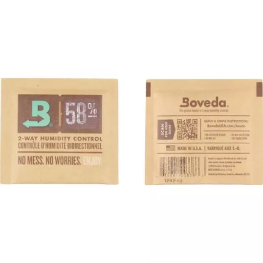 Boveda 58%-os 2 utas párásító 4 gramm, fűszer növények tárolásához