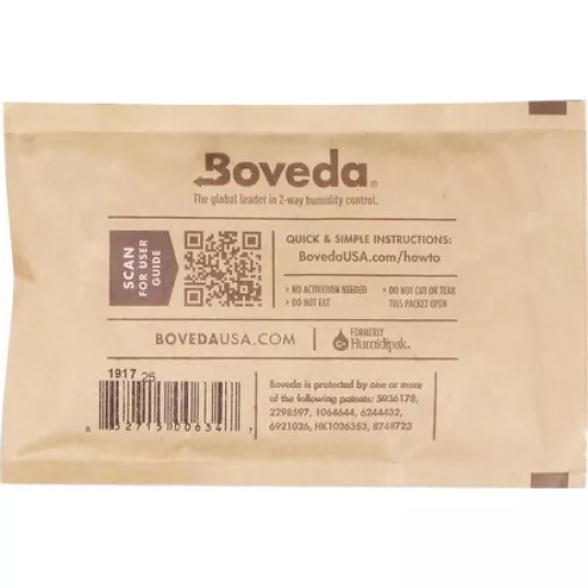 Boveda 58%-os 2 utas párásító 67 gramm, fűszer növények tárolásához