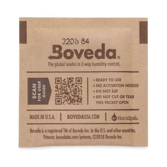 Boveda 69%-os 2 utas párásító 4 gramm, utazó humidorba - szivartokba