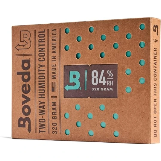 Boveda 84%-os humidor párásító 320 gramm, humidor beavatáshoz - Seasoning Kit - Boveda 84%