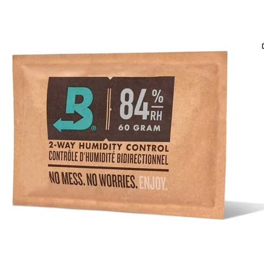 Boveda 84%-os humidor párásító 60 gramm, humidor beavatáshoz - Seasoning Kit - Boveda 84%