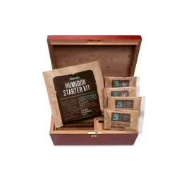 Boveda Humidor Starter Kit, 50 szálas szivar tároló dobozok beüzemeléséhez és használatához