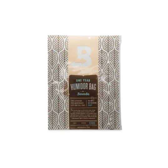 Boveda Humidor Bag Large, szivar tároló 80 szál szivar részére - 40 cm x 32 cm - 50-100 szál szivarhoz