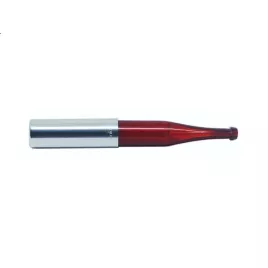 Denicotea Automatic cigaretta szipka rövid, króm és vörösesbarna színű - 87mm