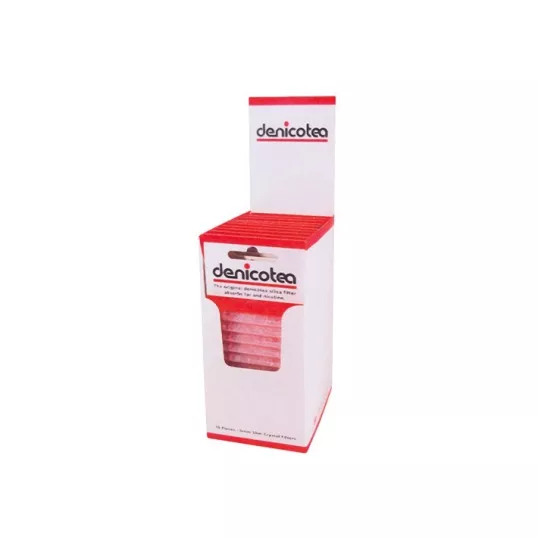 Denicotea 6 mm pipa és szipka filter szilikagéllel – 10 db