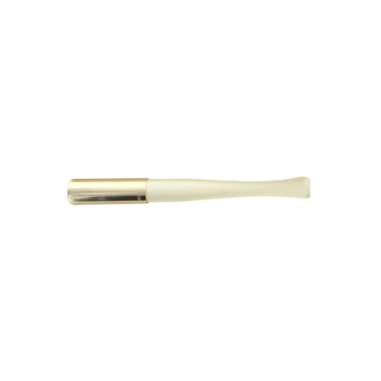 Denicotea Lady automata cigaretta szipka elefántcsont és arany színben – 116 mm - Automatic szipka